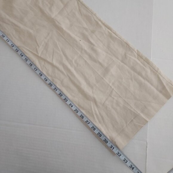 Steve Madden Linen Blend High Waist Pleated Wide Leg Tan Trousers Size XL NWOT - Picture 6 of 12